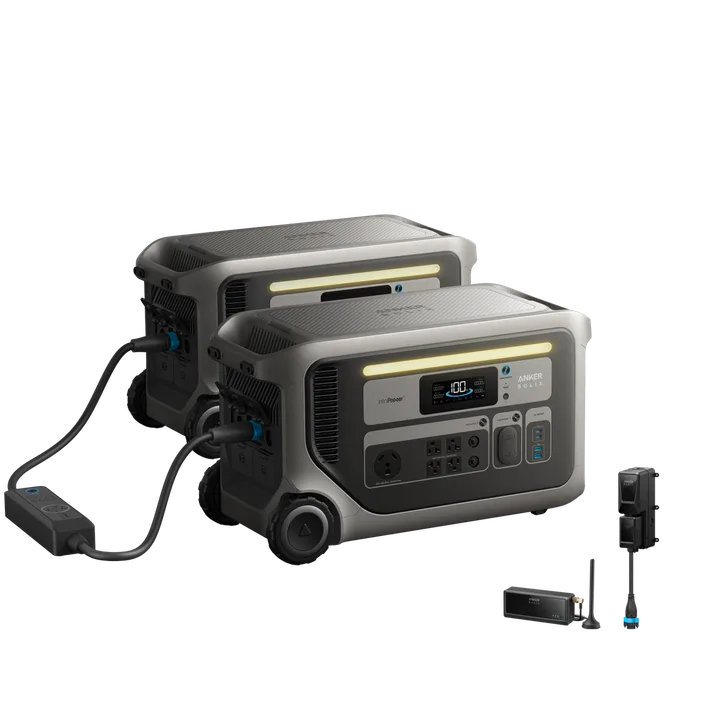 F3000 × 2 + Double Power Hub + Power Saver Kits