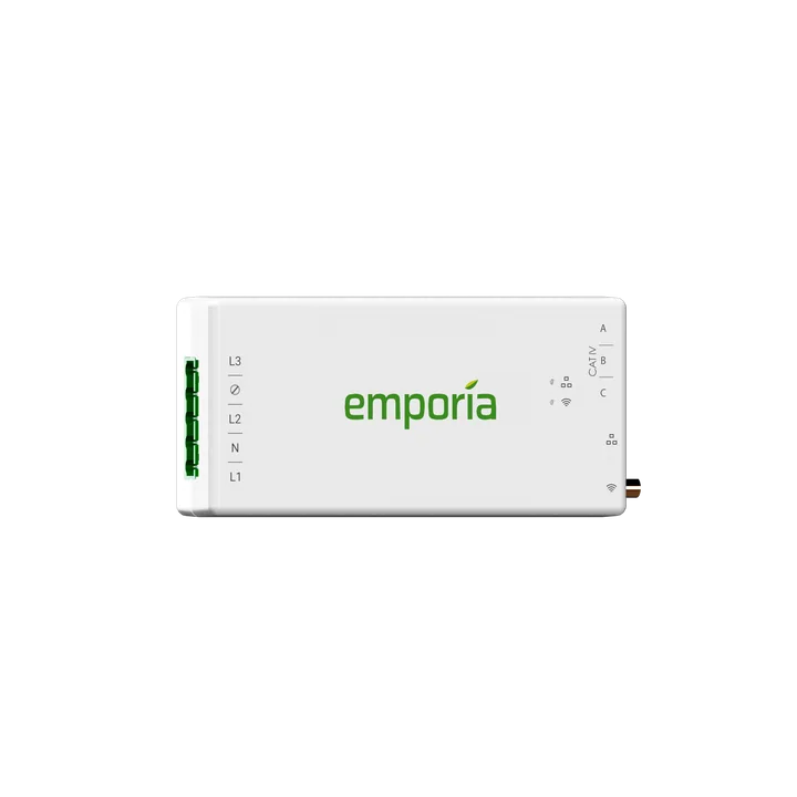 Emporia Vue 3 monitor enclosure, shown without current sensors
