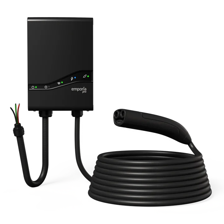 Emporia Pro: Black · NACS · hardwire · Vue 3.