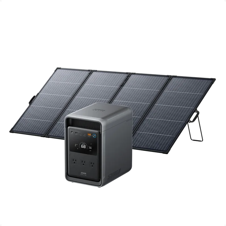 S2000 + 400W Bifacial Solar Panel